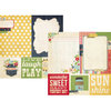 Simple Stories - Summer Fresh Collection - 12 x 12 Double Sided Paper - Quote and Photo Mat Elements