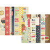 Simple Stories - Summer Fresh Collection - 12 x 12 Double Sided Paper - Border and Title Strip Elements