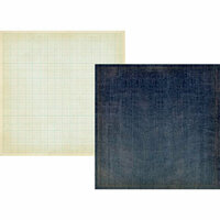 Simple Stories - Summer Fresh Collection - 12 x 12 Double Sided Paper - Denim