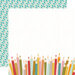 Simple Stories - Book Fair Collection - 12 x 12 Double Sided Paper - Favorite Subject