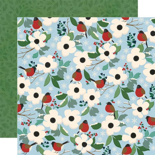 Simple Stories - Simple Vintage Flannel Season Collection - 12 x 12 Double Sided Paper - Winter Joys