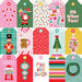 Simple Stories - Hard Candy Christmas Collection - 12 x 12 Double Sided Paper - Tag Elements
