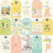 Simple Stories - Say Cheese Classic Pooh Baby Collection - 12 x 12 Double Sided Paper - Tag Elements