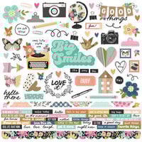 image of Simple Stories - Take Note Collection - 12 x 12 Cardstock Stickers