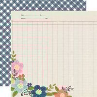 Simple Stories - Take Note Collection - 12 x 12 Double Sided Paper - Just A Little Note