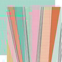 image of Simple Stories - Take Note Collection - 12 x 12 Double Sided Paper - In The Moment