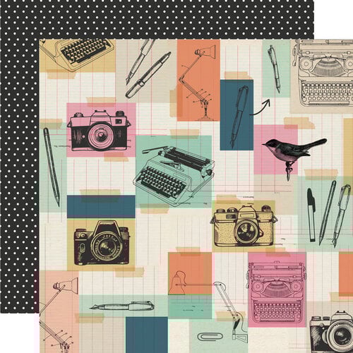 Simple Stories - Take Note Collection - 12 x 12 Double Sided Paper - Make It Count