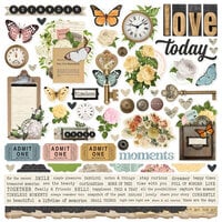 image of Simple Stories - Simple Vintage Junk Drawer Collection - 12 x 12 Cardstock Stickers