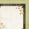 Simple Stories - Harvest Lane Collection - 12 x 12 Double Sided Paper - Homespun