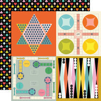 Simple Stories - Game Night Collection - 12 x 12 Double Sided Paper - Deal With It