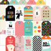 Simple Stories - Game Night Collection - 12 x 12 Double Sided Paper - Tag Elements