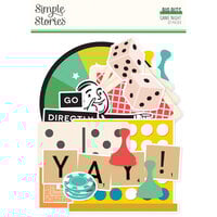 image of Simple Stories - Game Night Collection - Ephemera - Big Bits And Pieces