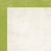 Simple Stories - Harvest Lane Collection - 12 x 12 Double Sided Paper - Green Stitch