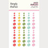 Simple Stories - Pink Lemonade Collection - Glossy Enamel Dots