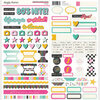 Simple Stories - Totally 80's Collection - 12 x 12 Cardstock Stickers - Basics