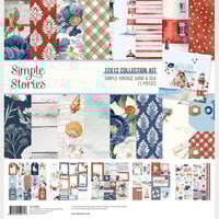 Simple Stories - Simple Vintage Sand & Sea Collection - 12 x 12 Collection Kit