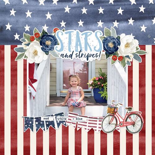 Simple Stories - Simple Vintage Land Of The Free Collection - 12 x 12 Collection Kit Simple Stories - Simple Vintage Land Of The Free Collection - 12 x 12 Collection Kit
