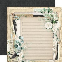 Simple Stories - Simple Vintage Timeless Harmony Collection - 12 x 12 Double Sided Paper - Unscripted