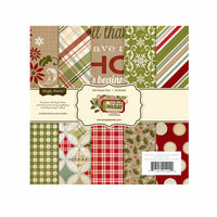 Simple Stories - Handmade Holiday Collection - Christmas - 6 x 6 Paper Pad