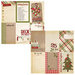 Simple Stories - Handmade Holiday Collection - Christmas - 12 x 12 Double Sided Paper - Vertical Journaling Card Elements