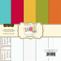 Simple Stories - SNAP Life Collection - 6 x 6 Paper Pad - Basics