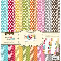 Simple Stories - SNAP Color Vibe Collection - 12 x 12 Paper Kit