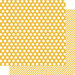 Simple Stories - SNAP Color Vibe Collection - 12 x 12 Double Sided Paper - Yellow Dot