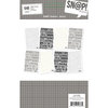 Simple Stories - SNAP Studio Basics Collection - Cardstock Stickers - 4 x 6 - Basics