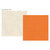 Simple Stories - Urban Traveler Collection - 12 x 12 Double Sided Paper - Orange Stripes