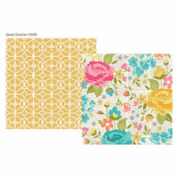 Simple Stories - Vintage Bliss Collection - 12 x 12 Double Sided Paper - Spread Sunshine