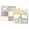 Simple Stories - Vintage Bliss Collection - 12 x 12 Double Sided Paper - 4 x 6 Horizontal Journaling Card Elements