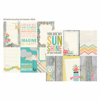 Simple Stories - Vintage Bliss Collection - 12 x 12 Double Sided Paper - 4 x 6 Vertical Journaling Card Elements