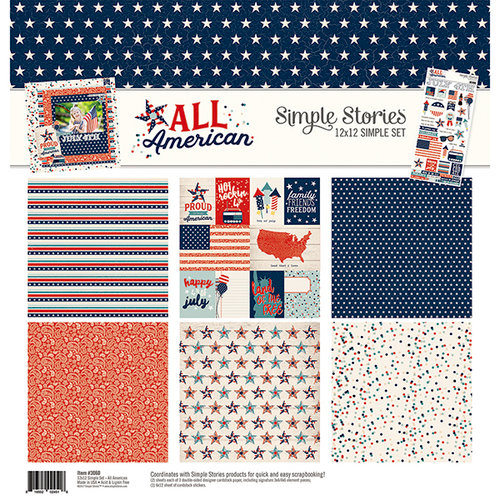 Simple Stories - All American Collection - 12 x 12 Collection Kit