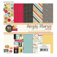 Simple Stories - 24 Seven Collection - 6 x 6 Paper Pad