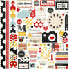 Simple Stories - Say Cheese Collection - 12 x 12 Cardstock Stickers - Fundamentals