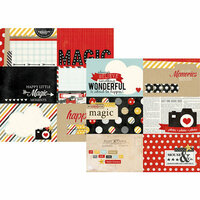 Simple Stories - Say Cheese Collection - 12 x 12 Double Sided Paper - 4 x 6 Horizontal Journaling Card Elements