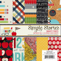 Simple Stories - Smarty Pants Collection - 6 x 6 Paper pad