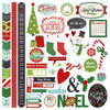 Simple Stories - December Documented Collection - Christmas - 12 x 12 Cardstock Stickers - Fundamentals