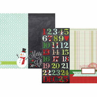 Simple Stories - December Documented Collection - Christmas - 12 x 12 Double Sided Paper - Page Elements
