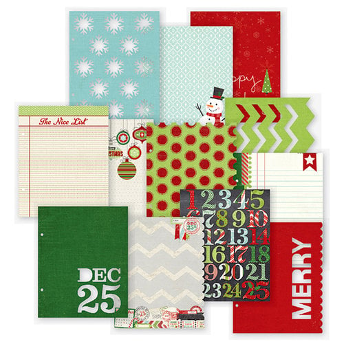 Simple Stories - SNAP Collection - Christmas - 6 x 8 Journal Inserts - December Documented