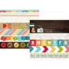 Simple Stories - Daily Grind Collection - 12 x 12 Double Sided Paper - Border and Title Strip Elements