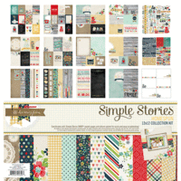 Simple Stories - Homespun Collection - 12 x 12 Collection Kit