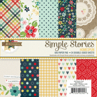 Simple Stories - Homespun Collection - 6 x 6 Paper Pad