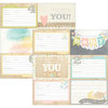 Simple Stories - Hello Baby Collection - 12 x 12 Double Sided Paper - 4 x 6 Horizontal Journaling Card Elements 1