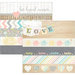 Simple Stories - Hello Baby Collection - 12 x 12 Double Sided Paper - Borders and Title Strip Elements