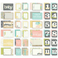 Simple Stories - SNAP Collection - 3 x 4 and 4 x 6 Cards - Hello Baby
