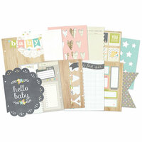 Simple Stories - SNAP Collection - 6 x 8 Journal Insert Pages - Hello Baby