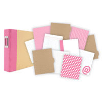 Simple Stories - SNAP Studio Collection - Binder - Pink
