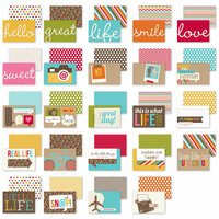 Simple Stories - SNAP Studio Collection - 4 x 6 Cards - Snappy Sayings