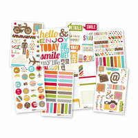 Simple Stories - SNAP Studio Collection - Cardstock Stickers - Icons